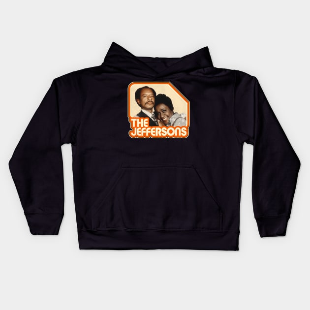 The Jeffersons Kids Hoodie by darklordpug